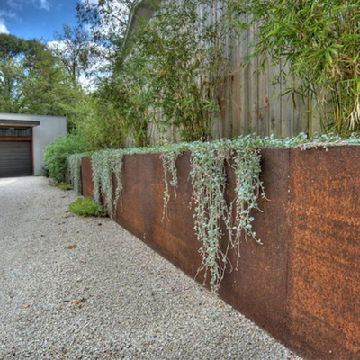 قطع الصدأ بالليزر لإنهاء أعمال Corten Steel Planter