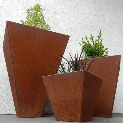 مزارعون شجرة كبيرة قابلة للتخصيص من الصلب Corten للحديقة معتمدة من SGS TUV CE
