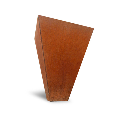 890 * 720 * 440mm كبير في الهواء الطلق المعادن الغراس Corten زهرة وعاء مقاومة الطقس