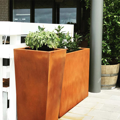 مزارعون شجرة كبيرة قابلة للتخصيص من الصلب Corten للحديقة معتمدة من SGS TUV CE