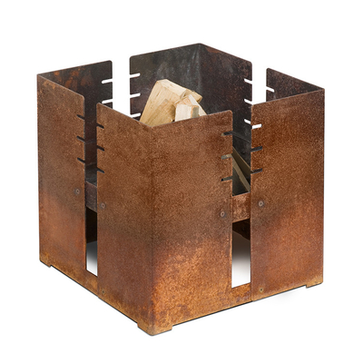 صديقة للبيئة الطبخ في الهواء الطلق مشاوي الصدأ Corten Steel Bbq Grill دليل على الطقس