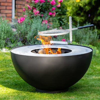 مقاومة الصدأ لحرق الأخشاب التي لا يدخنها Firepit الشواء Brazier Preeded