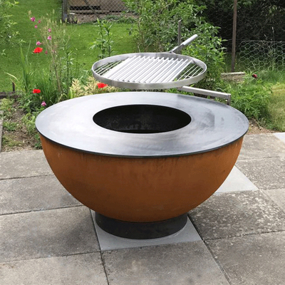 مقاومة الصدأ لحرق الأخشاب التي لا يدخنها Firepit الشواء Brazier Preeded