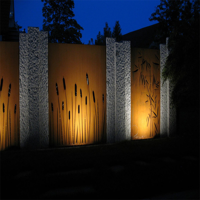 منتجات الحدائق المعدنية الفنية المعمارية شاشات Corten Steel متينة للحدائق