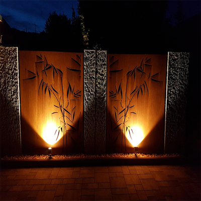 منتجات الحدائق المعدنية الفنية المعمارية شاشات Corten Steel متينة للحدائق