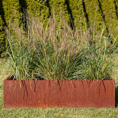 OEM ODM Corten Steel أثارت أسرة معدنية أثارت خضروات أسرة مقاومة للتآكل