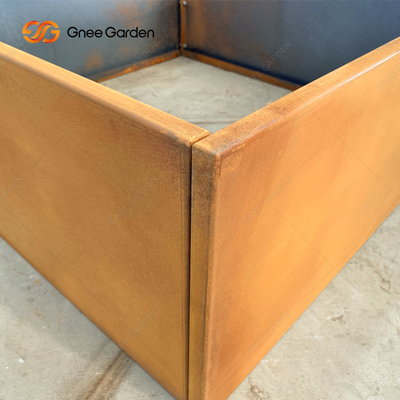 OEM ODM Corten Steel أثارت أسرة معدنية أثارت خضروات أسرة مقاومة للتآكل