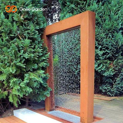 3mm سميكة ريفي الزخرفية كورتين الصلب جدار المياه دائم