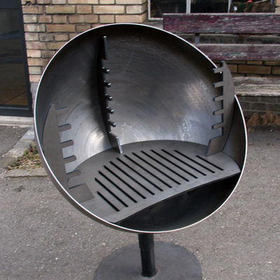 شوايات الطبخ الخارجية الكبيرة من كورتن ستيل Fire Pit Fire Bowl BBQ Grill