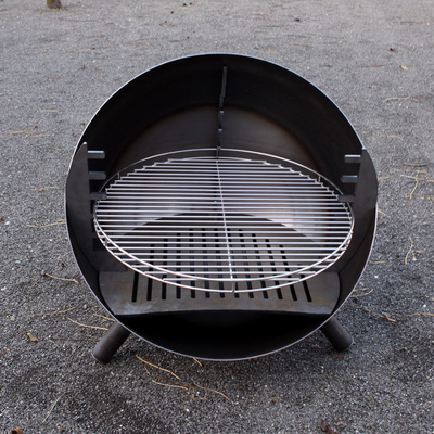 شوايات الطبخ الخارجية الكبيرة من كورتن ستيل Fire Pit Fire Bowl BBQ Grill