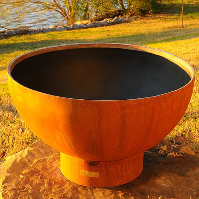 تخصيص الليزر قطع Firepits المحمولة كورتين الصلب حفرة النار في الهواء الطلق مسبقة الصنع