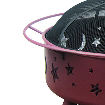 تخصيص المعادن ختم الصلب النار حفرة كورتين الصلب Firebowl سمك 3 مم